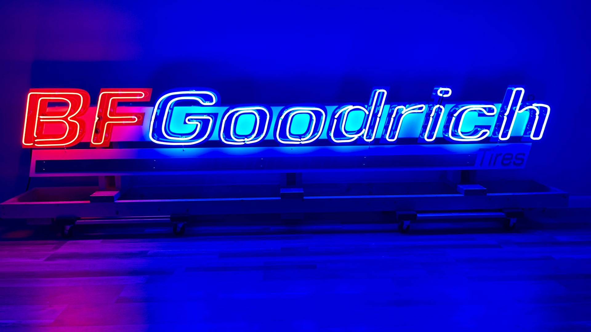 BF Goodrich Neon Raceway Style Sign