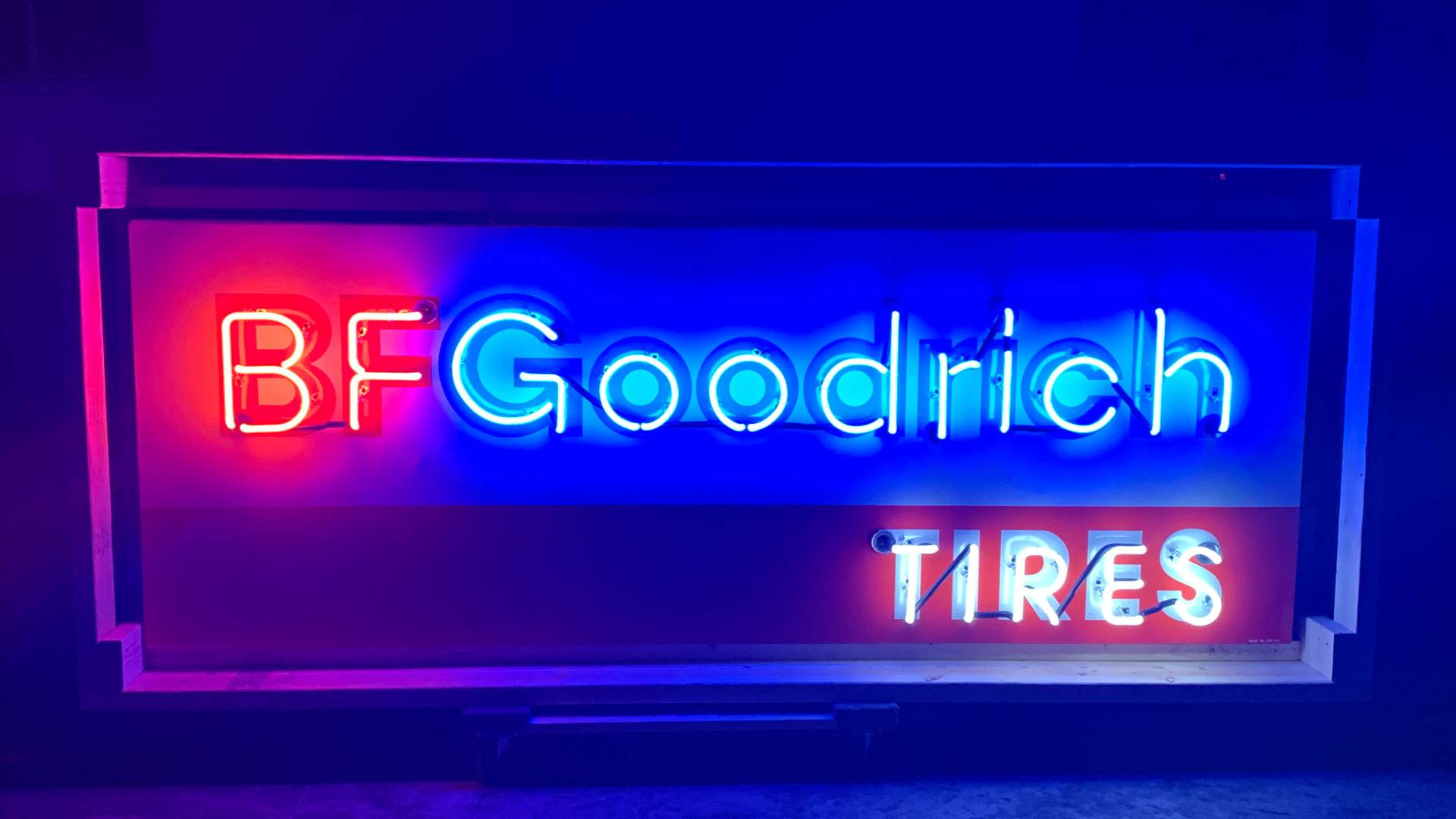 BF Goodrich Tires Neon Sign