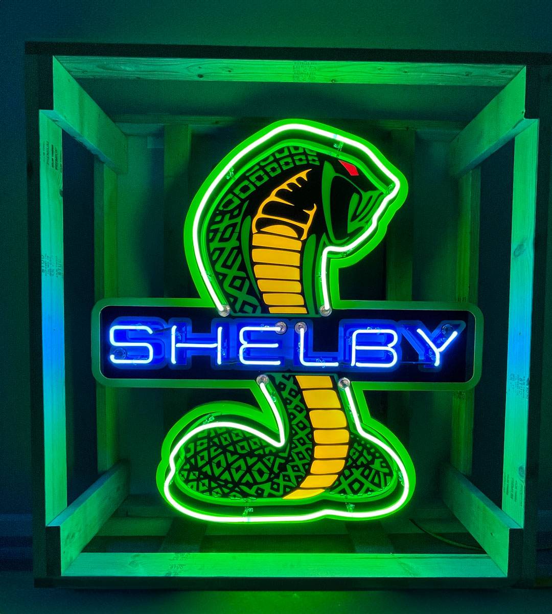 Shelby Cobra Neon Sign